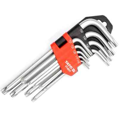 Ключ Yato TORX 9 шт. (YT-0511) Винница