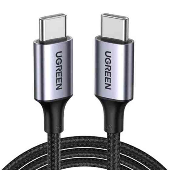 Кабель Ugreen USB Type-C - USB Type-C 5А 100W 70429 (Серебристый, 2 м) Николаев