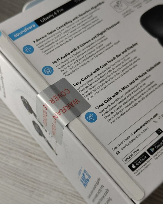 Навушники Anker Soundcore Liberty 4 Pro, нові запаковані. Харків - фото 1