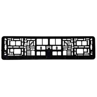 Рамка номерного знака Poputchik Skoda (24-115-IS) Винница