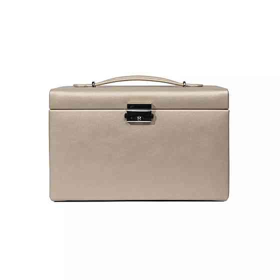 Скринька для коштовностей "Classico" на 4 віділення, золотаво-рожева, 24х15х16 см Рівне