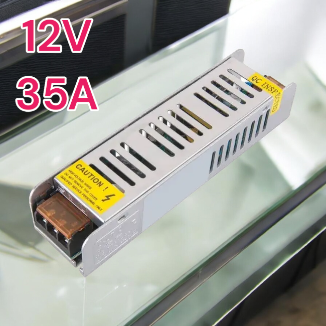 Адаптер/Блок питания 12V 35A METAL Long Киев - изображение 1