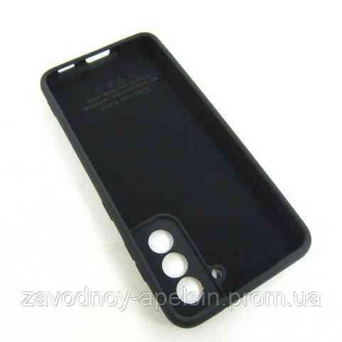 Samsung S21 G991 черный чехол Silicone Cover black Одесса