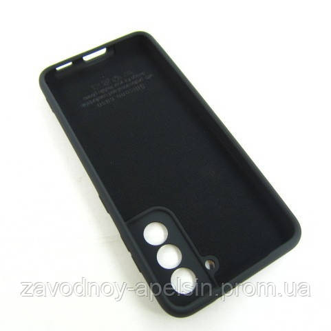 Samsung S21 G991 черный чехол Silicone Cover black Одесса - изображение 3