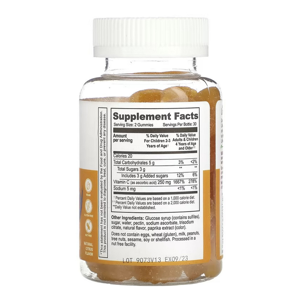 Витамин С для детей Lifeable Vitamin C Kids 60 жев таб цитрус Киев - изображение 2