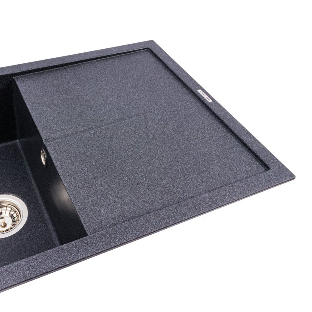 Гранітна мийка VALESO MAGNUM 7950 матова Карбон Коломия - фото 3