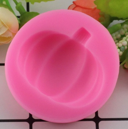 Молд силиконовый Тыква 54 мм розовый Киев - изображение 3