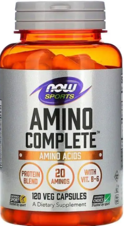 Амінокислоти Now Foods Amino Complete Amino Acids 120 вег капс Київ