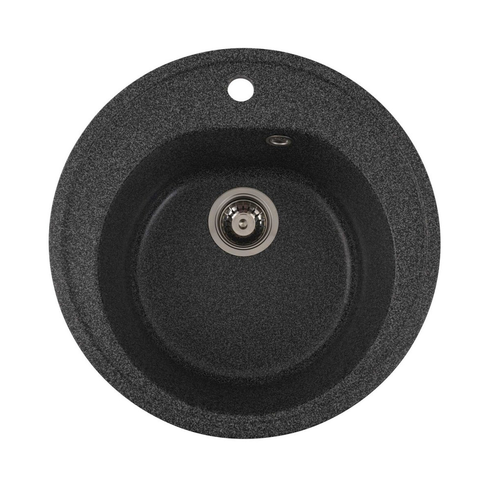 VALESO Гранітна мийка для кухні VALESO LUNA 510 матова Графіт Коломия - фото 9