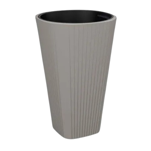 Вазон Муза 39см середній таупе Ламела Житомир - фото 1