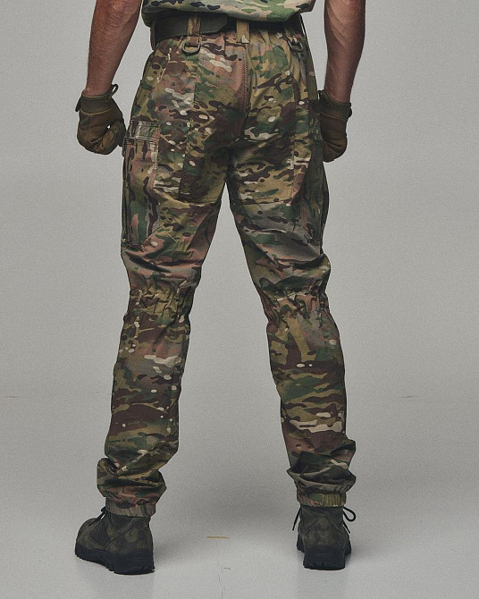 Тактический демисезонный мужской мультикамный костюм штаны куртка, водонепроницаемая военная форма всех размер Львов - изображение 9