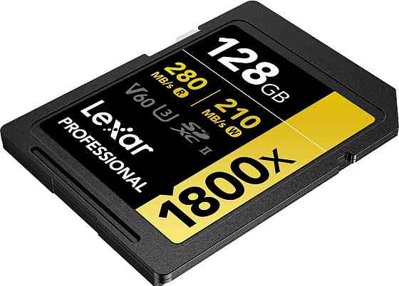 Карта памяти Lexar 128GB Professional 1800x UHS-II SDXC Нова. Харьков