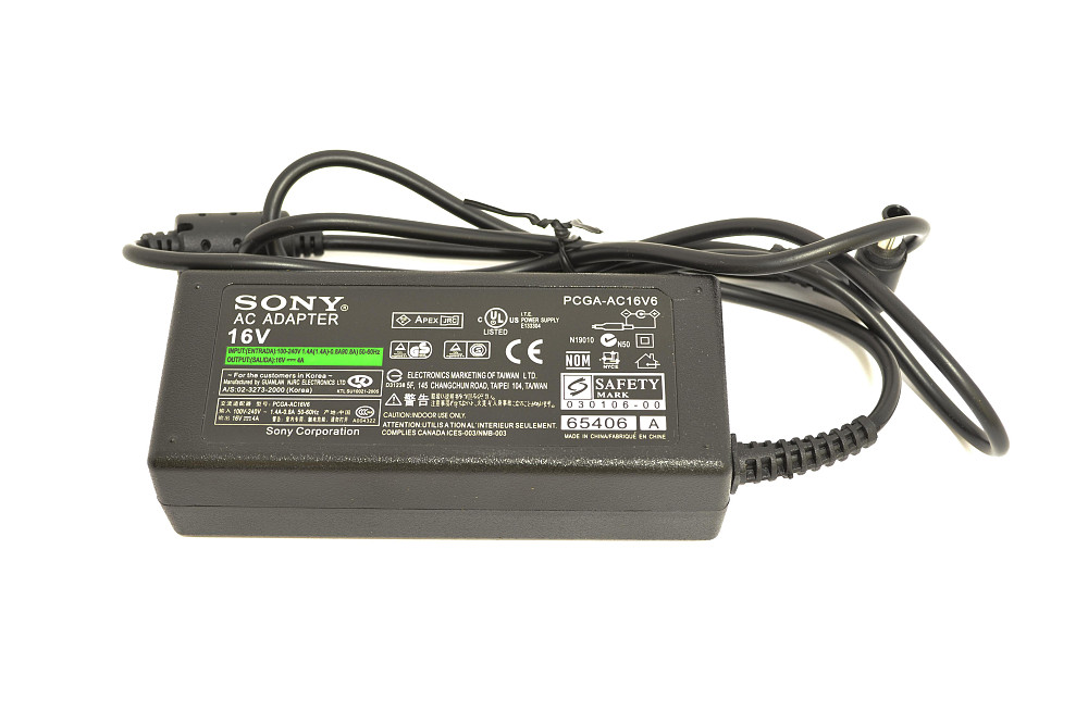 Блок питания для ноутбука Sony 65W 16V 4A 6.5x4.4mm PCGA-AC16V6 Orig Вінниця - фото 2