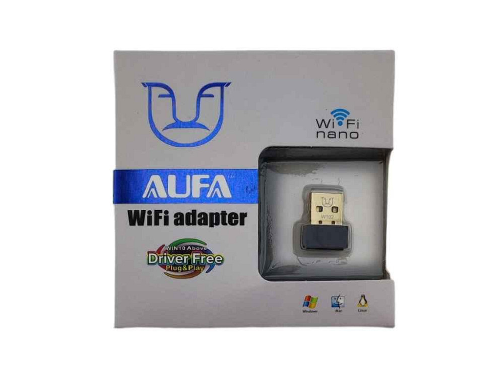 Адаптер Wi-Fi USB W102 NANO (RTL8188IC) support DVR ТМ ALFA Київ - фото 1