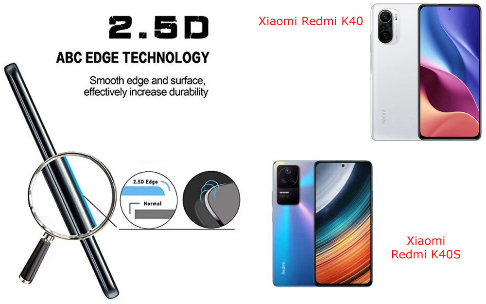 Защитное стекло ArmorGlass для Xiaomi Redmi K40, Redmi K40S – устойчивое к царапинам и ударам Киев - изображение 2