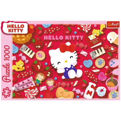 Пазл Trefl Hello Kitty Привіт Кітті 1000 елементів (5900511109207) Вінниця - фото 2
