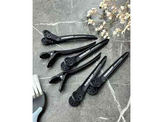 Затискач для волосся 6шт CARBON CLIB (13*11*2см) 210676 ТМ EСТЕТ Київ