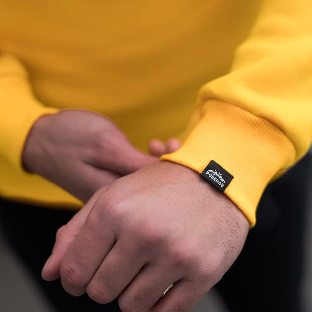 Світшот чоловічий однотонний Pobedov 007 ЗИМА Київ - фото 2