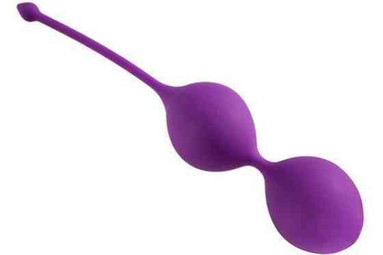 Вагинальные шарики Alive U-Tone Balls Purple, диаметр 3,5см, вес 77 г Sex Aura Киев