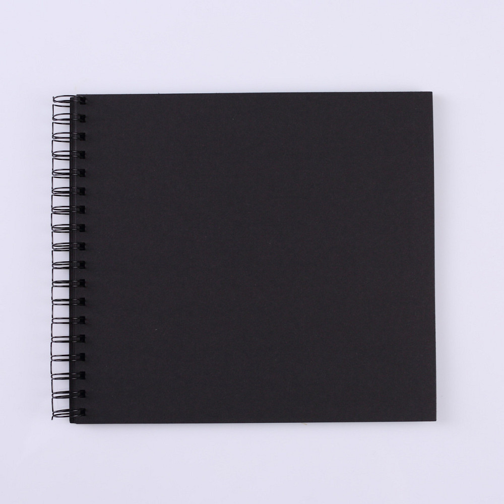 Альбом на пружині 23х25 см 50 сторінок Чорний Тернопіль - фото 5