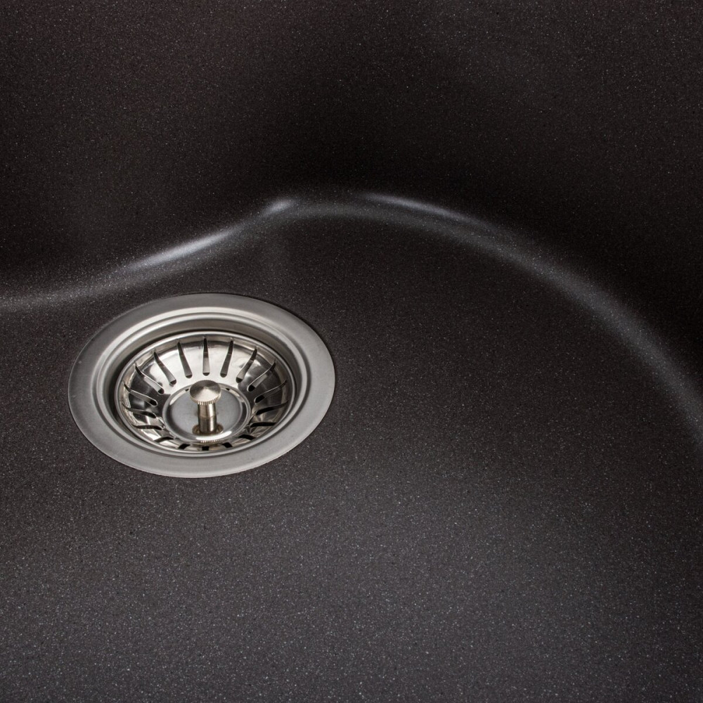 Гранітна мийка для кухні VALESO 480 TURAS матова Гренадін Коломия - фото 5