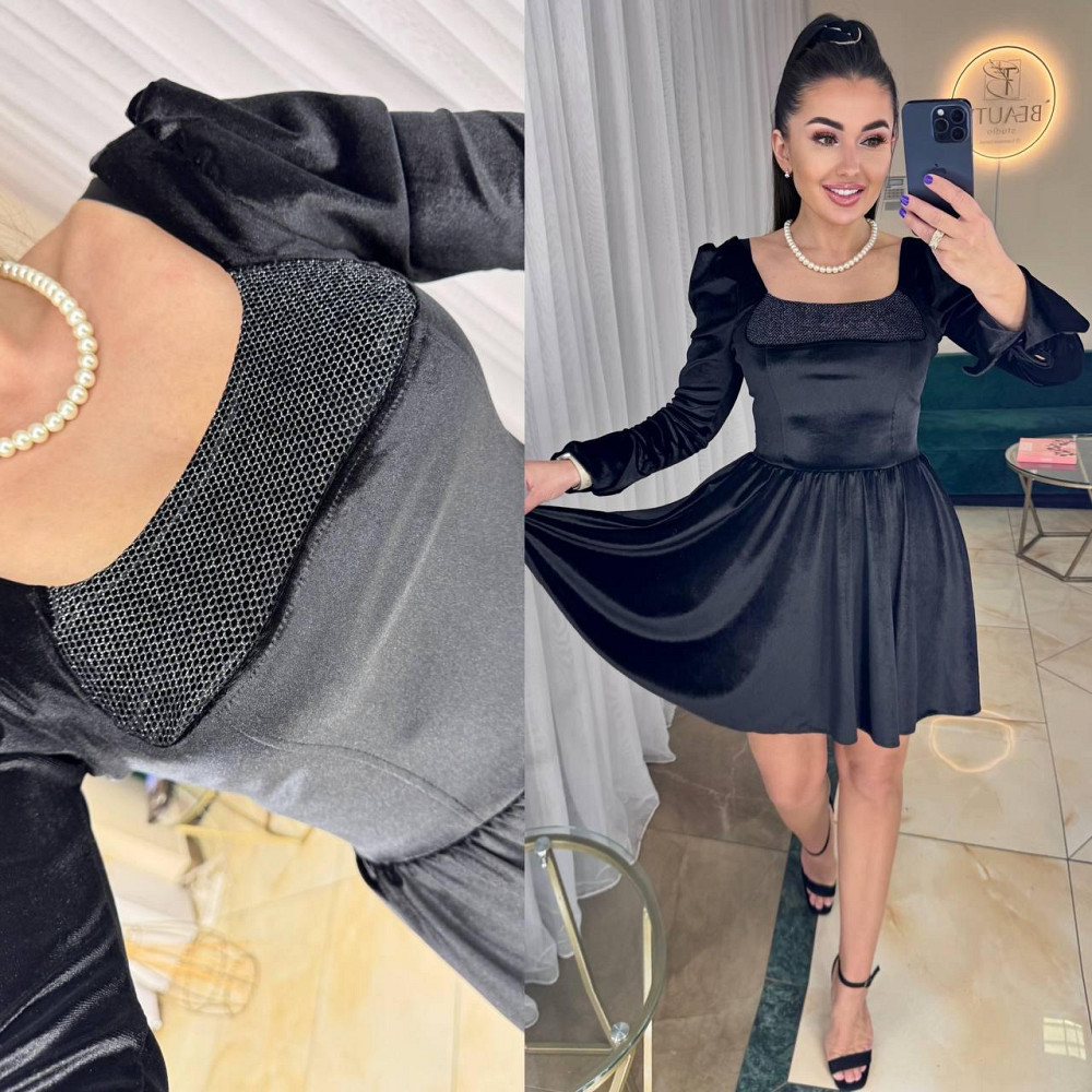 Жіноче святкове елегантне корсетне плаття з королівського оксамиту 46/48 Одеса - фото 9