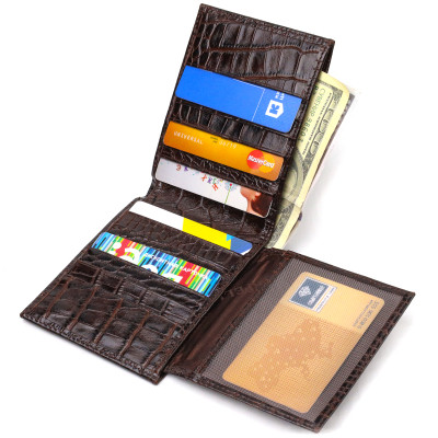 Портмоне Canpellini З натуральної шкіри Коричневе (21870) Вінниця - фото 8