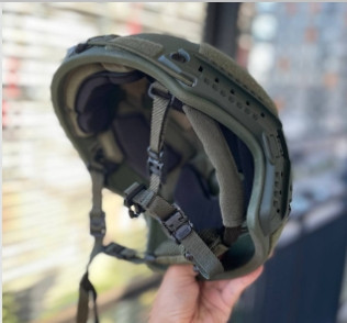 Тактический шлем FAST High Cut (IIIA NIJ) с кавером (Оливковый) L Киев - изображение 3