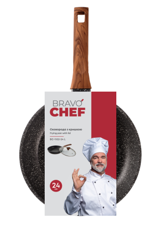 Сковорода Bravo Chef 24 см (7133034) Київ