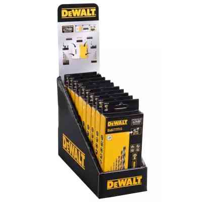 Набір свердл DeWALT в касеті для Tough Case, по металу Black &amp; Gold, 1/4 дюйма, 8 шт (DT70831) Вінниця