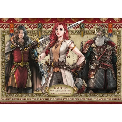 Пазл Trefl Володар перснів: Війна Рохіррим 1000 елементів (5900511109375) Вінниця - фото 2