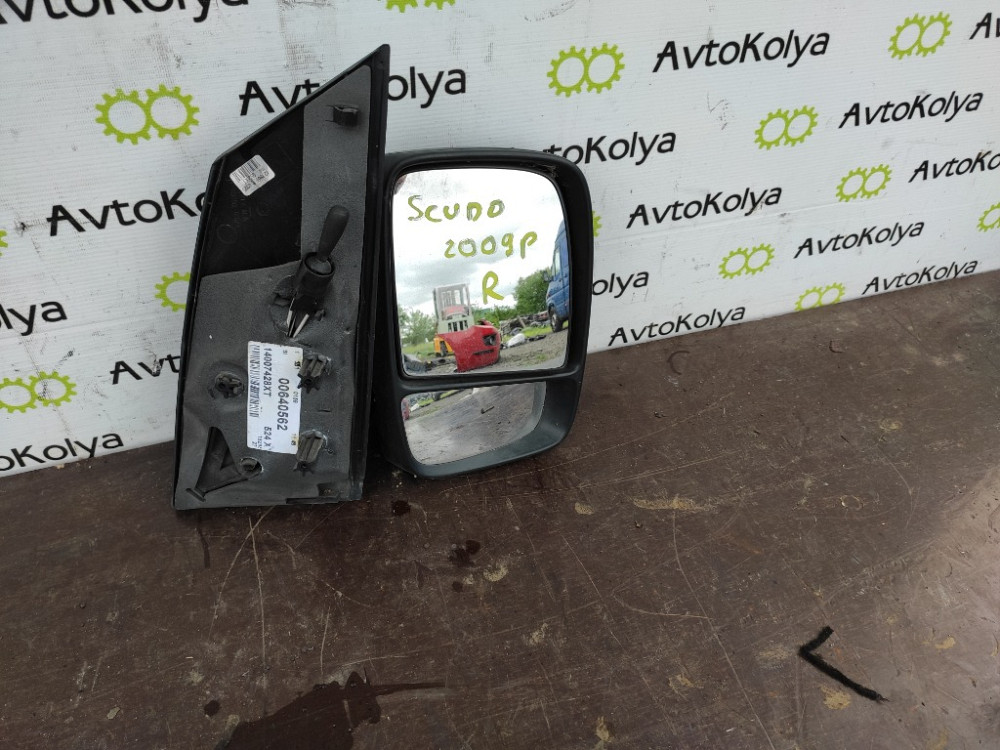 Дзеркало праве Fiat Scudo 2007-2016 (14007428XT) Ковель - изображение 1