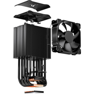 Кулер для процессора JONSBO HX6210 Black Винница - изображение 5