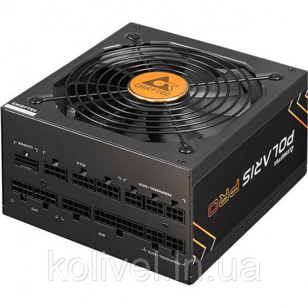 БЖ 1300W Chieftec POLARIS PRO PPX-1300FC-A3, 135 mm, 80+ PLATINUM, Modular, Retail Box (PPX-1300FC-A3) Киев - изображение 1