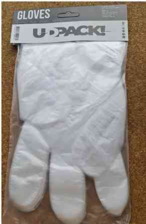 Полиэтиленовые одноразовые перчатки на планшетке 100 шт Павлоград