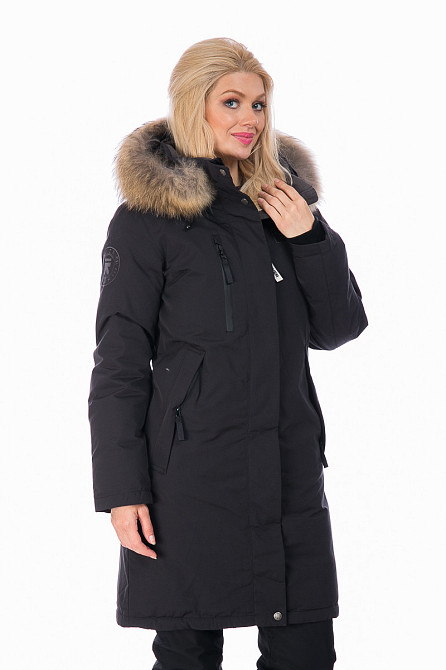 Женская зимняя парка Running River, Черный Киев - изображение 4