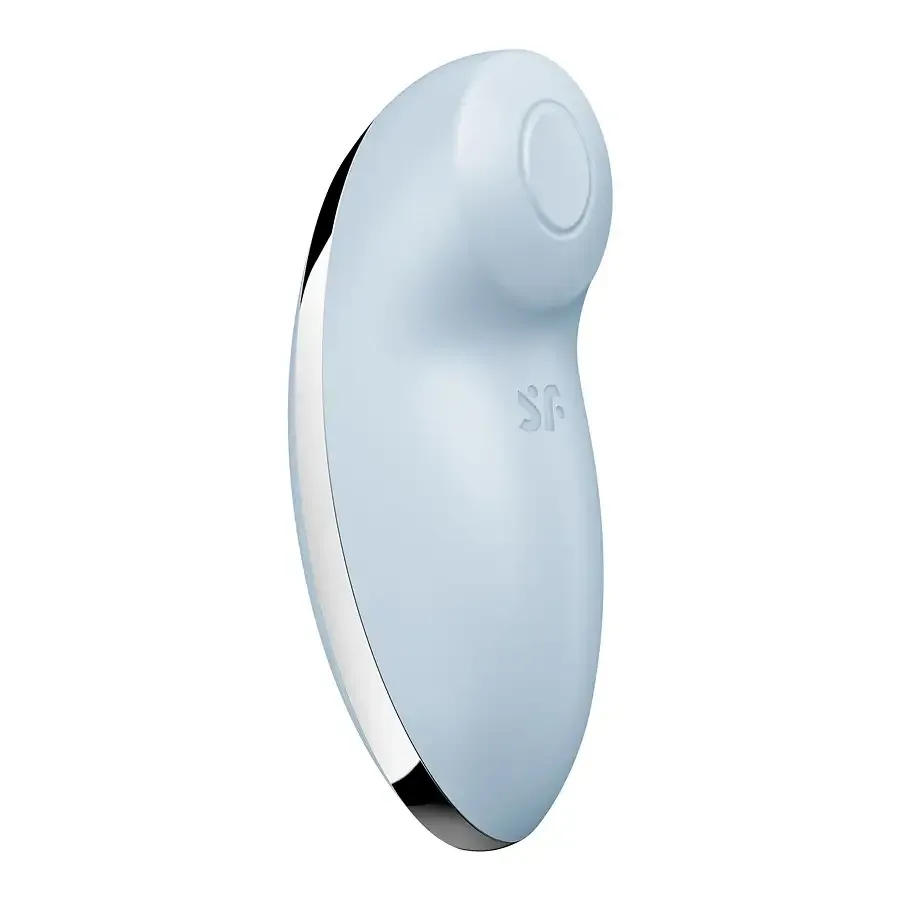 Вібростимулятор-пульсатор Satisfyer Tap & Climax 2 Blue Львів - фото 4