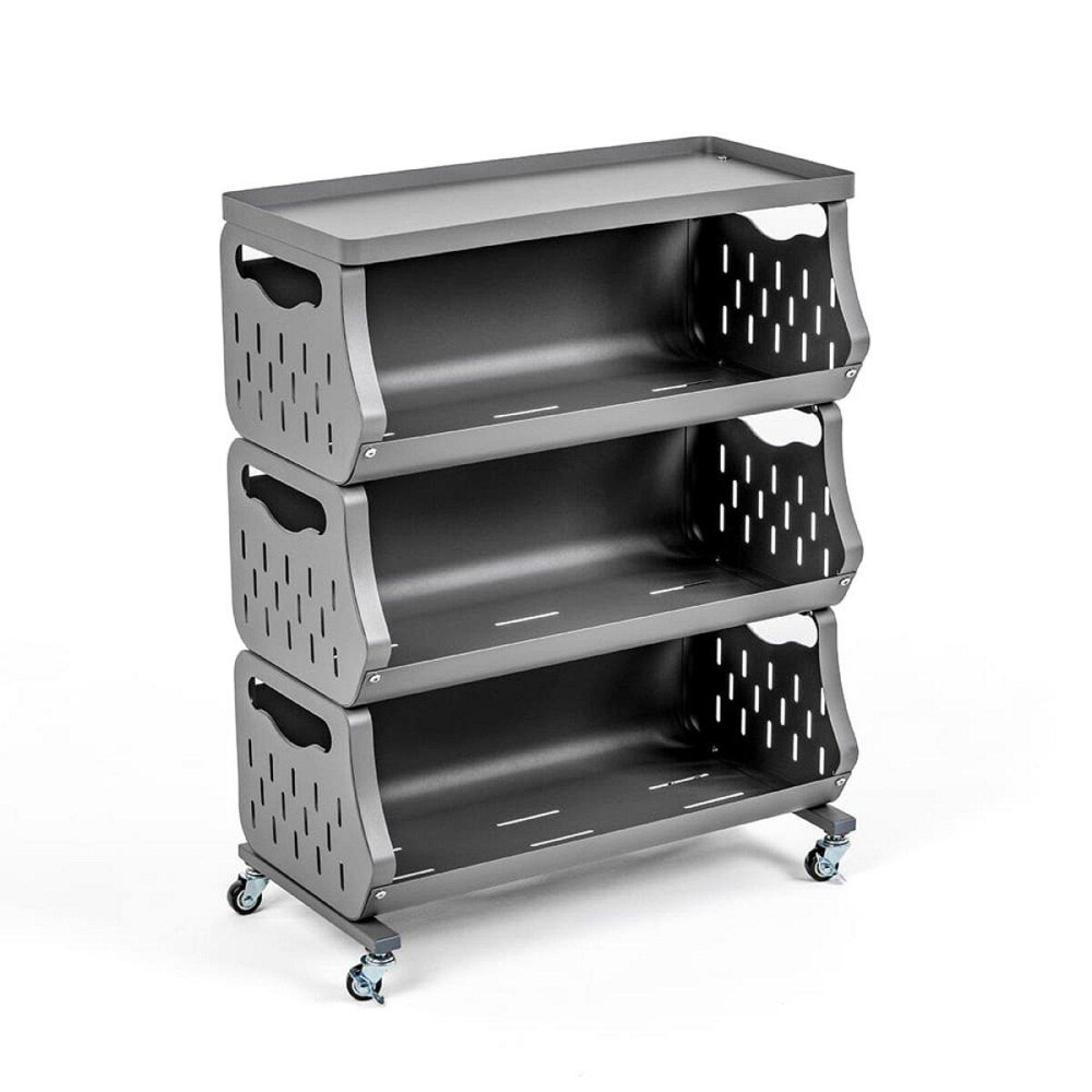 Универсальный трёхъярусный стеллаж для хранения Киев - изображение 1