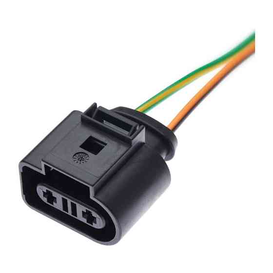 Разъем коннектор с проводом, 2-кон., Дат, Уровня Охлажд, Жидкости, Моторчик Омывателя, 1K0973202, Audi, Bugatti, Porsche, Seat Киев