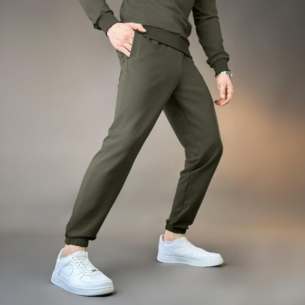 Чоловічі штани джогери з кишенями світлий хакі Pobedov 95 Київ - фото 2