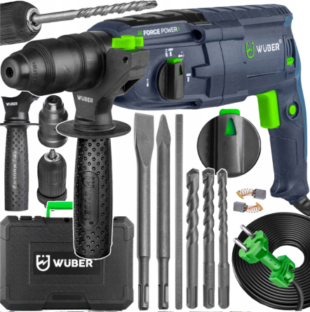 Дрель ударная 2500Вт Wuber (Польша) Киев