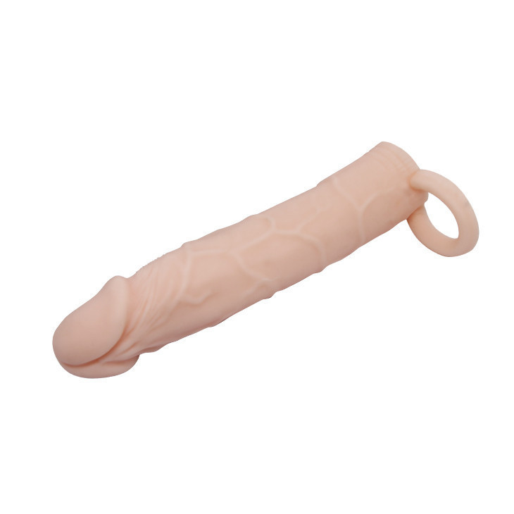Насадка на член - Pretty Love Penis Sleeve 7" Flesh Sex Aura Київ - фото 5