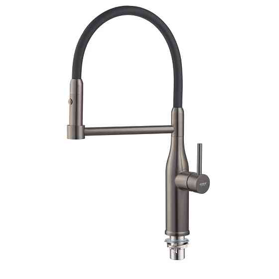 Кухонний змішувач KOER KI-70005-07 з силіконовим виливом з нержавної сталі (KR3389) Харків