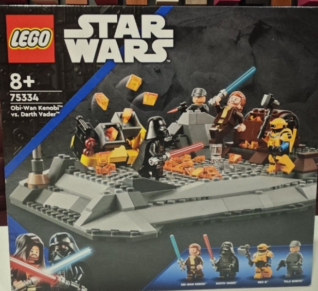 Конструктор LEGO Star Wars 75334 Обі-Ван Кенобі проти Дарта Вейдера. Київ - фото 5