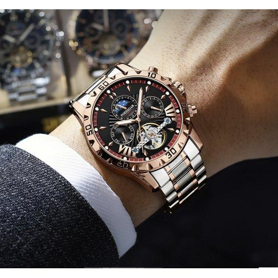 Чоловічий механічний годинник Poedagar Mechanical Вінниця - фото 6