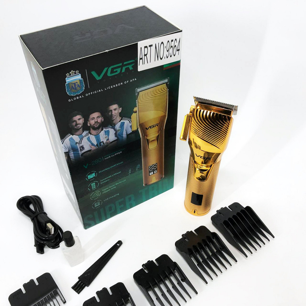 Бездротовий акумуляторний тример для стрижки волосся VGR V-280, Бездротовий тример для стрижки волосся RS-93 Львів - фото 11