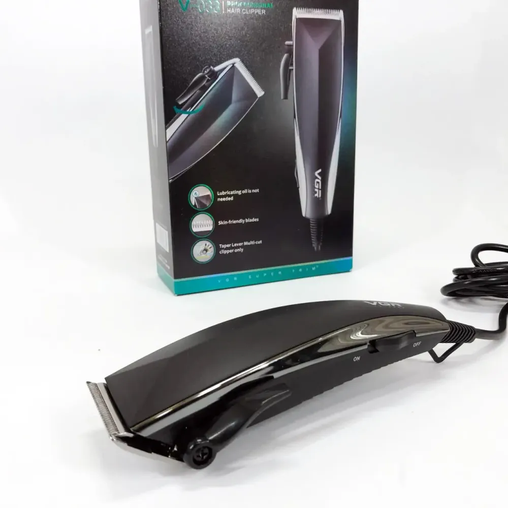 Набор для стрижки волос с насадками разной длины VGR V-033 проводной триммер работает от сети 220 В Одесса - изображение 7