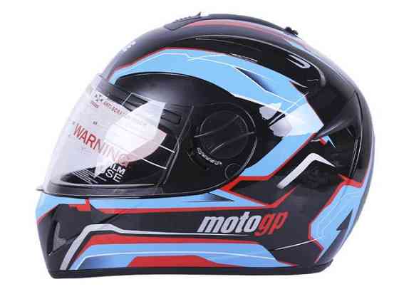 Мотошлем интеграл MD-800 (черно-голубой, size L) Мукачево