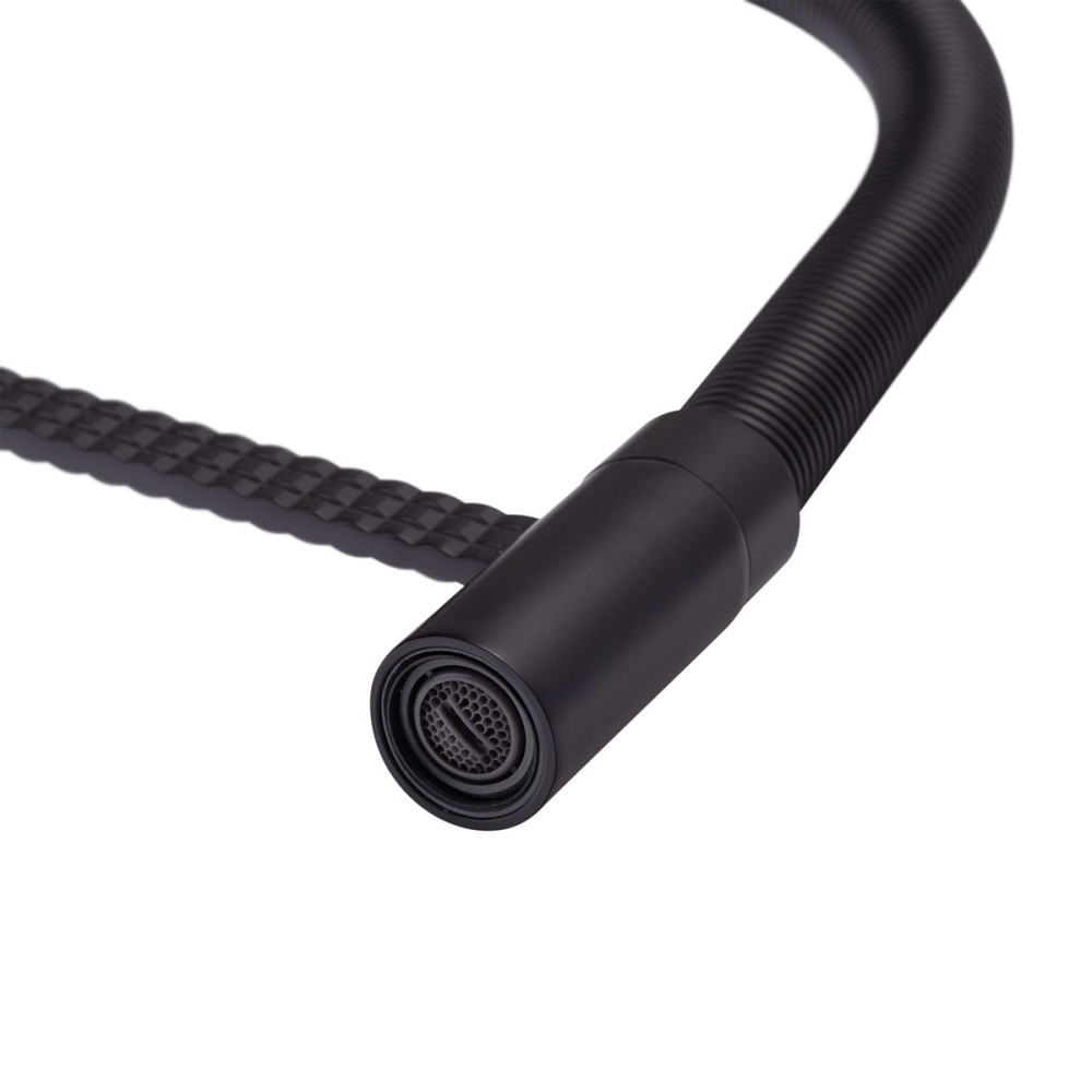 Кухонный смеситель Mixxus Premium Spark 017 BLACK MI6969 Харьков - изображение 3