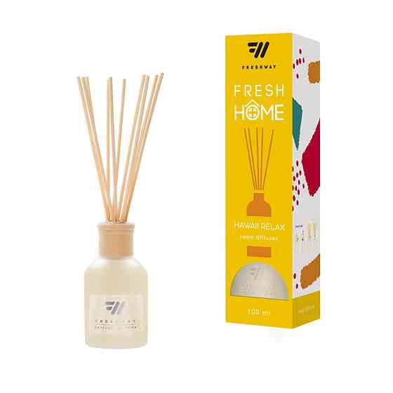 Аромадифузор для дому "FreshHome" Hawaii Relax (Відпочинок на Гаваях) 100мл FreshWay Київ